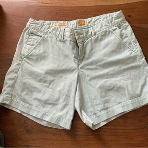 Pilcro And The Letterpress Anthropologie Womens Size 28 Hyphen light greenShorts